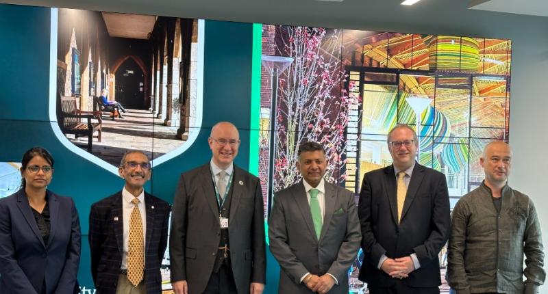 University of Exeter welcomes the High Commissioner of India