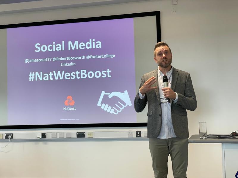 Next speaker announced for Nat West Boost