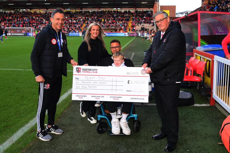 Event raises thousands for footie-mad family