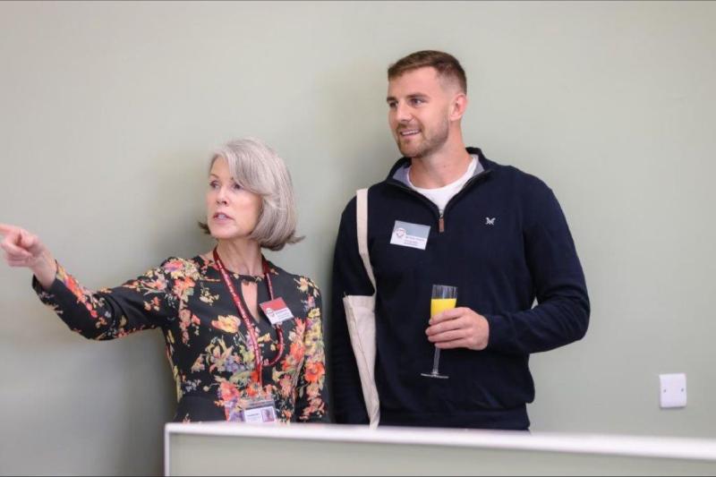 Chiefs star is charity's guest of honour