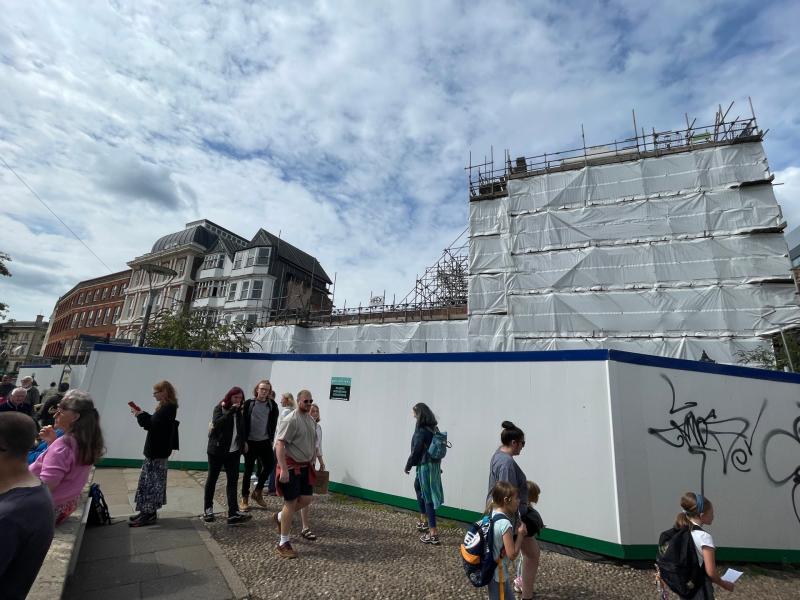 Work on fire-ravaged Royal Clarence imminent 