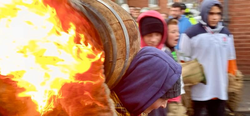 Warning to Ottery Tar Barrels visitors 