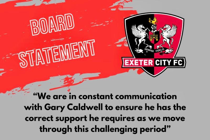 Exeter City Board seek to reassure fans