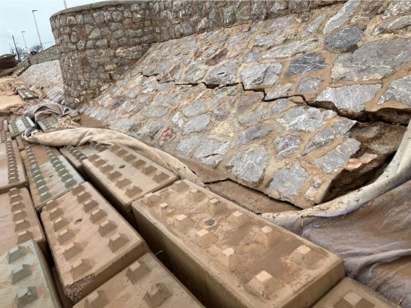 £1m-plus bill to repair Exmouth sea wall
