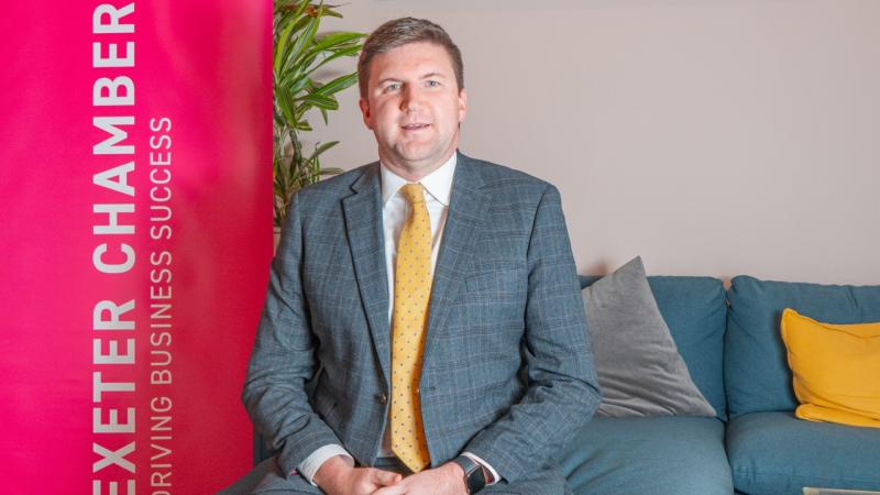New Director steps aboard at Exeter Chamber