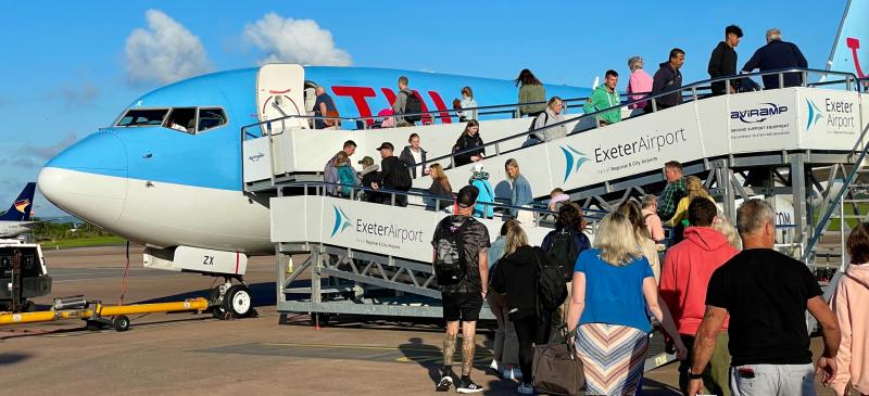 Exeter Airport one of the UK's greenest