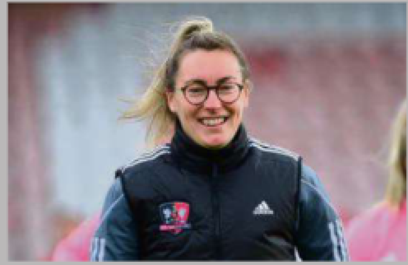 Abbie Britton - Joint manager of Exeter City Women