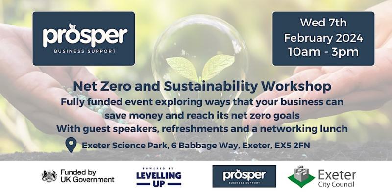 Free Net Zero workshop for businesses