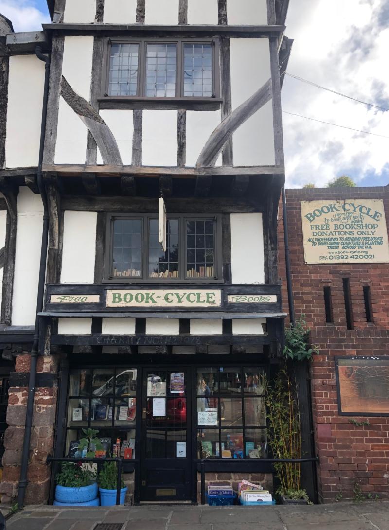 Book-Cycle on West Street, Exeter 