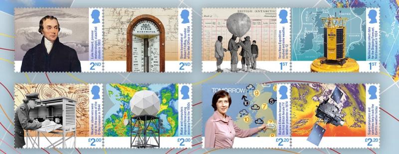 New Met Office weather stamps released