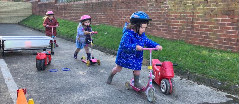 New outdoor facilities for preschoolers at Westbank
