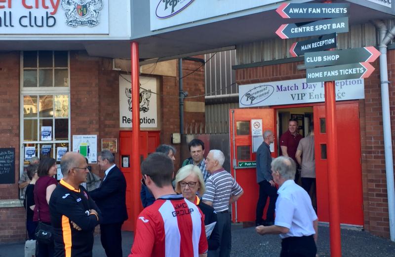 Plans submitted to develop Exeter City's Fan Zone