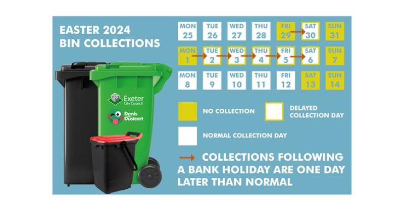 Easter bin collection dates