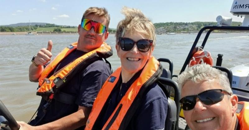 Judi swaps airwaves for waterways