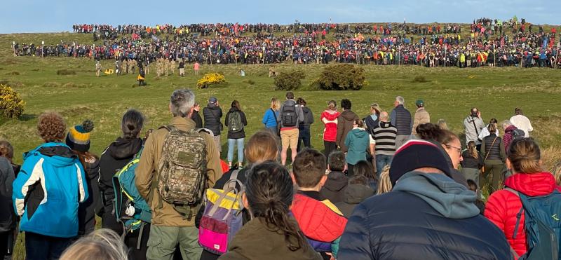 Ten Tors teams battle the heat