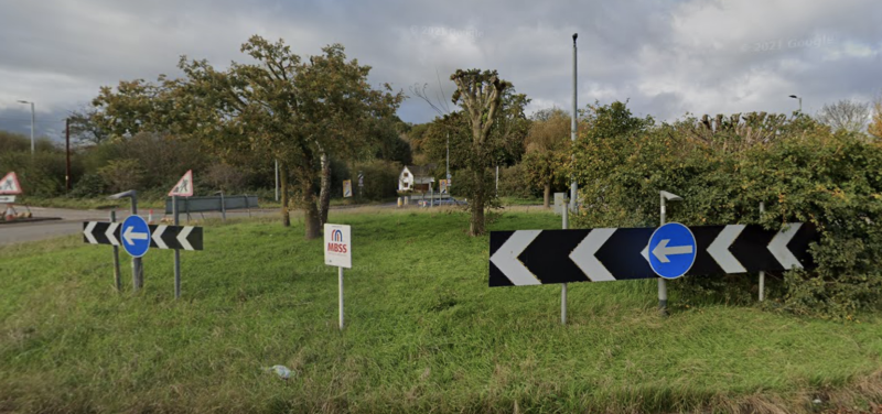 Devon Hotel roundabout improvements complete
