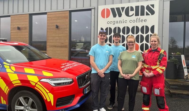 Devon Air Ambulance’s Crew’s Brew Coffee scoops gold