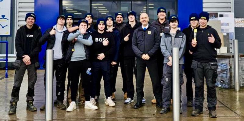 Builders merchant supports tradespeople of the future