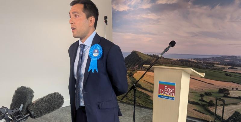 Conservatives narrowly take Exmouth and Exeter East