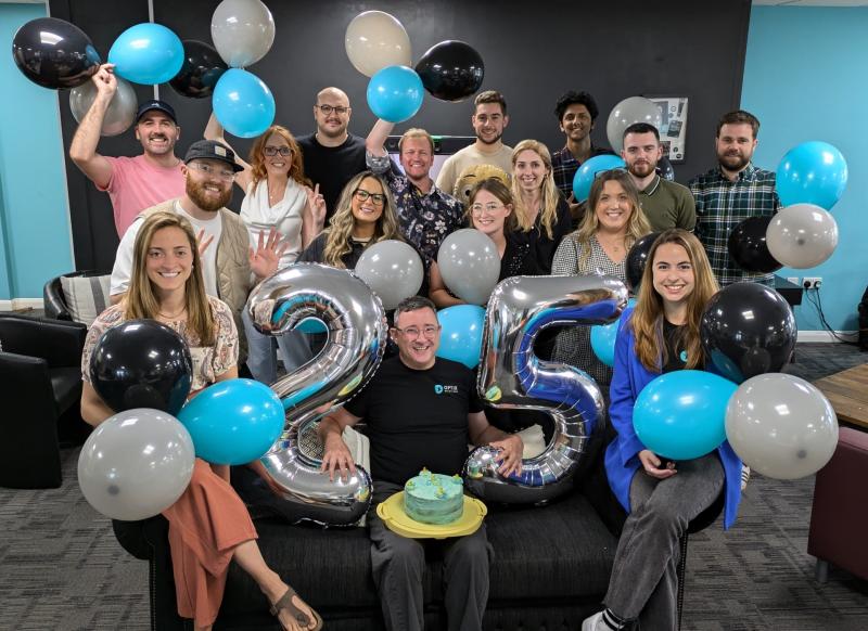 Optix staff donate 25 volunteer days