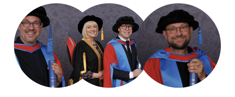 Celebrities receive honorary degrees