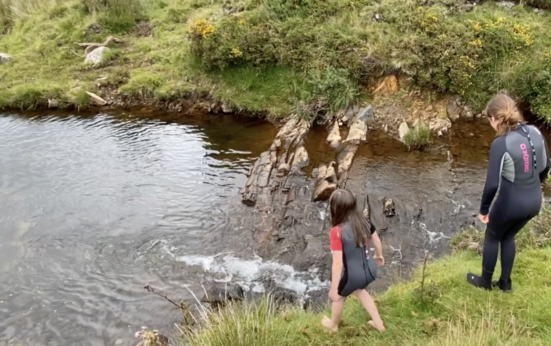 Swimmers warned of cold water shock danger