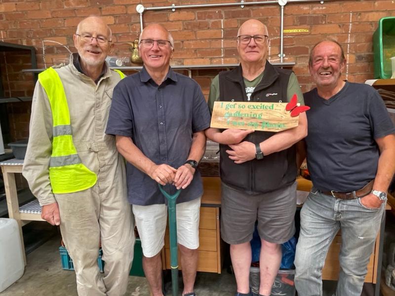 Men in Sheds find new home with Hospiscare