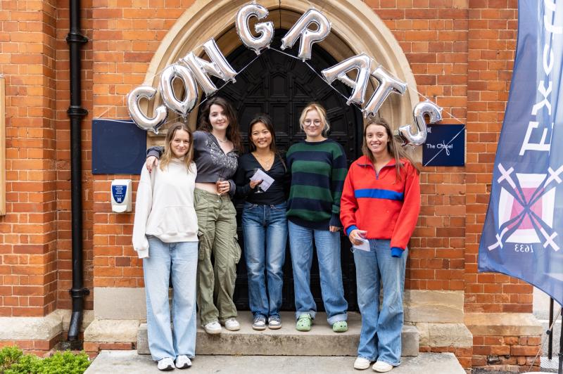 Exeter School celebrates best results since 2017