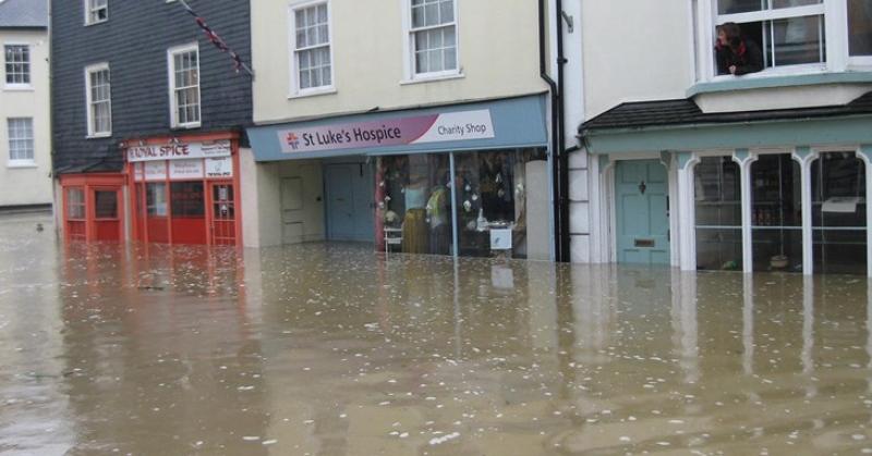 Flash flood warnings in the region
