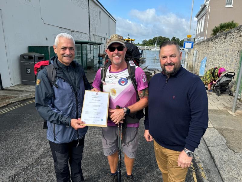 Freemason's 6,500-mile walk for mental health awareness