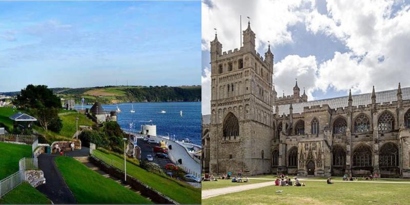 Two Devon cities ranked best places to live