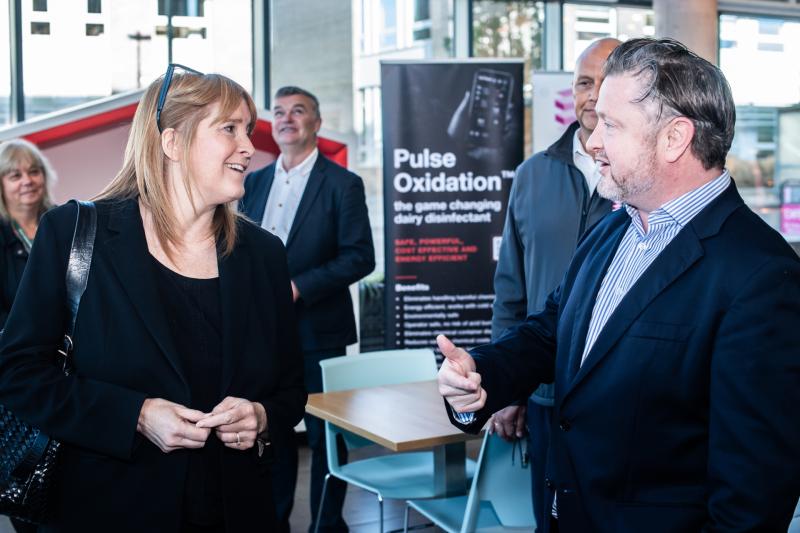 Sarah Jones MP met business leasers at Exeter Science Park 