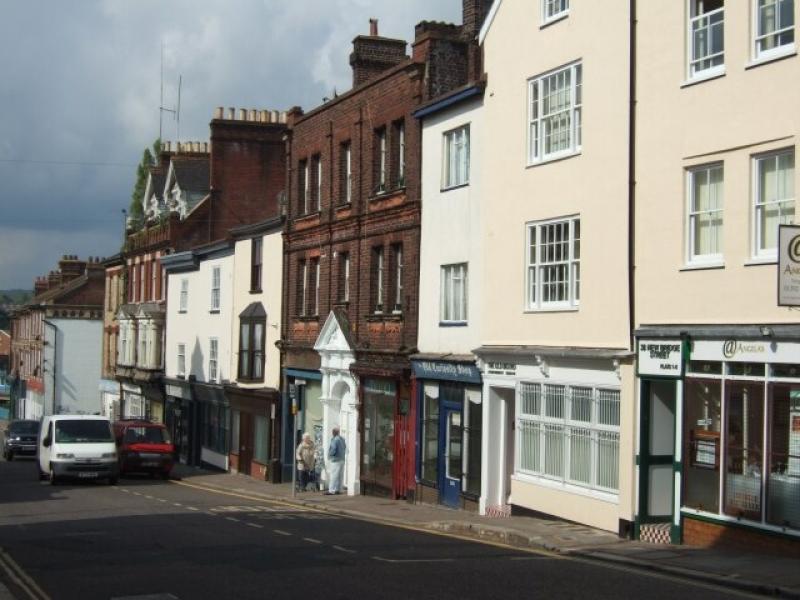 Major road incident in Exeter city centre
