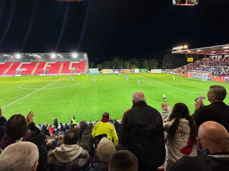 Fans enjoyed the victory