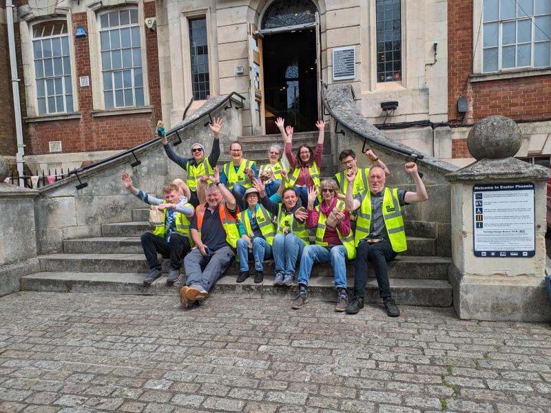 Exeter volunteers' valiant efforts to rejuvenate the city