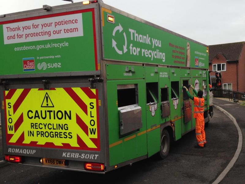 Devon recycles more than 63,000 tonnes of waste 