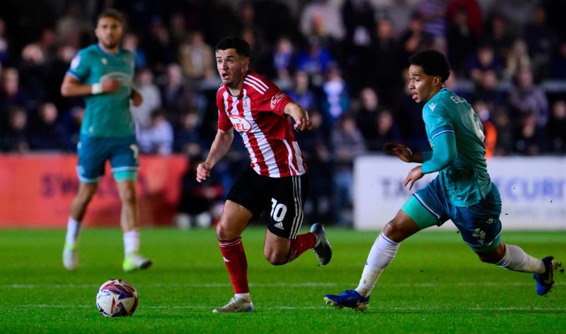 Exeter City v Reading. Pic from PPAUK