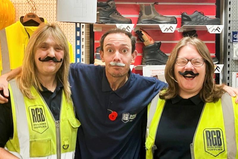 RGB staff are celebrating Movember