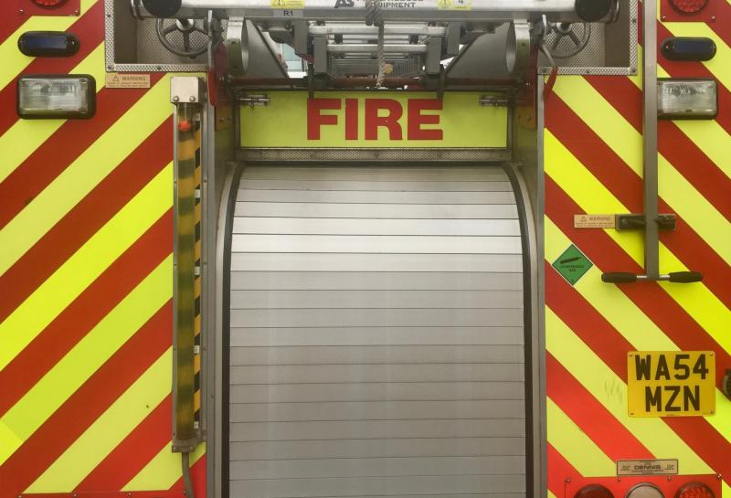Firefighters are at the scene