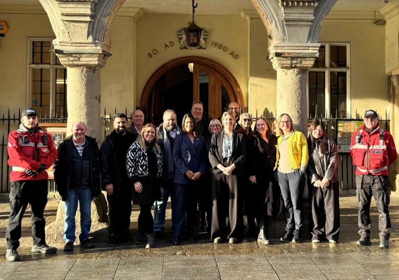 It’s a Yes! InExeter Team with Directors and Stakeholders