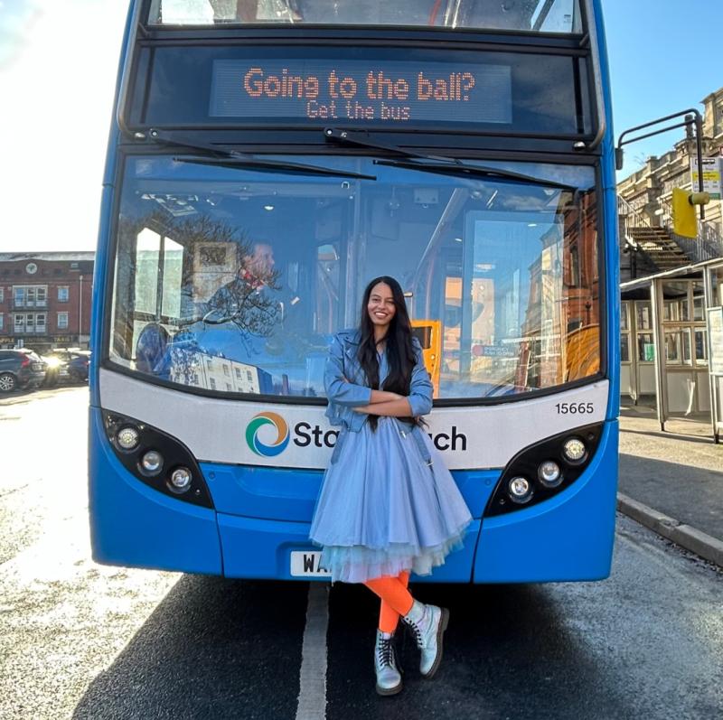 Stagecoach helping a stranded Cinderella get to the ball ahead of opening night