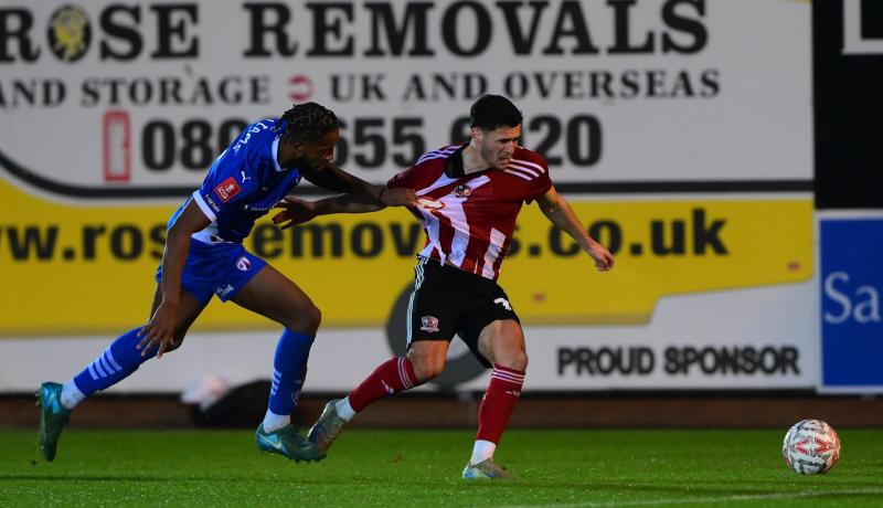 Exeter City beat Chesterfield. Pic from PPAUK