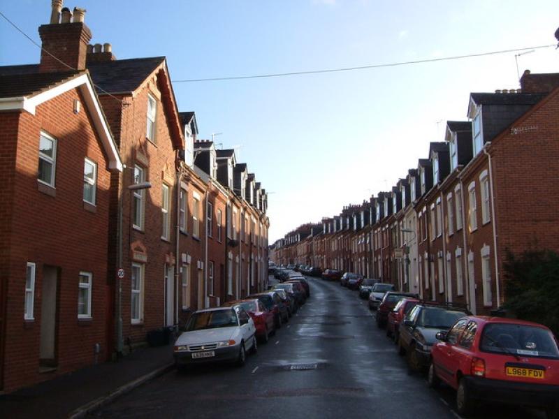 Portland Street, Exeter, Image: Derek Harper 