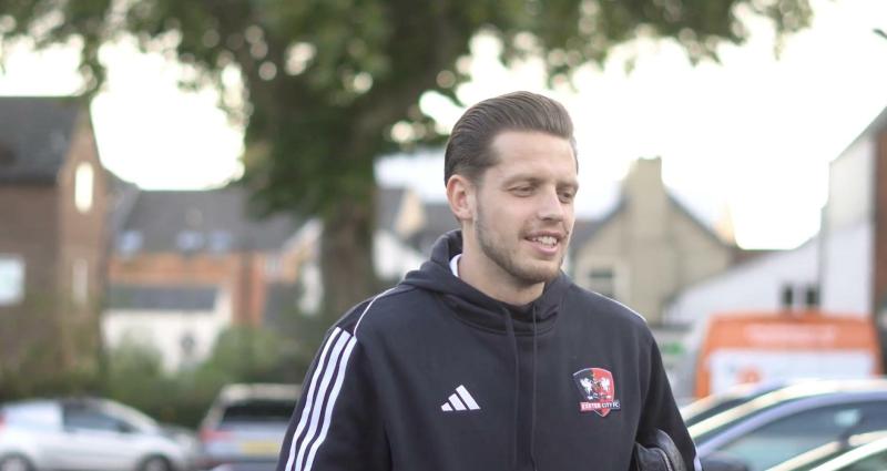 Jack Fitzwater, Image: Exeter City