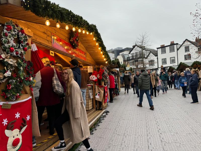 The market has been cancelled due to the stormy weather