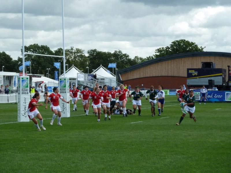 Women's Rugby World Cup 2010: Wales v South Africa, Image: Basher Eyre, CC BY-SA 2.0, via Wikimedia Commons