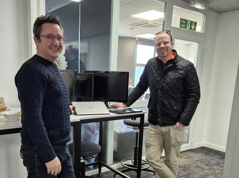 Rob Stevens and Brent Woodward, Image: Optix