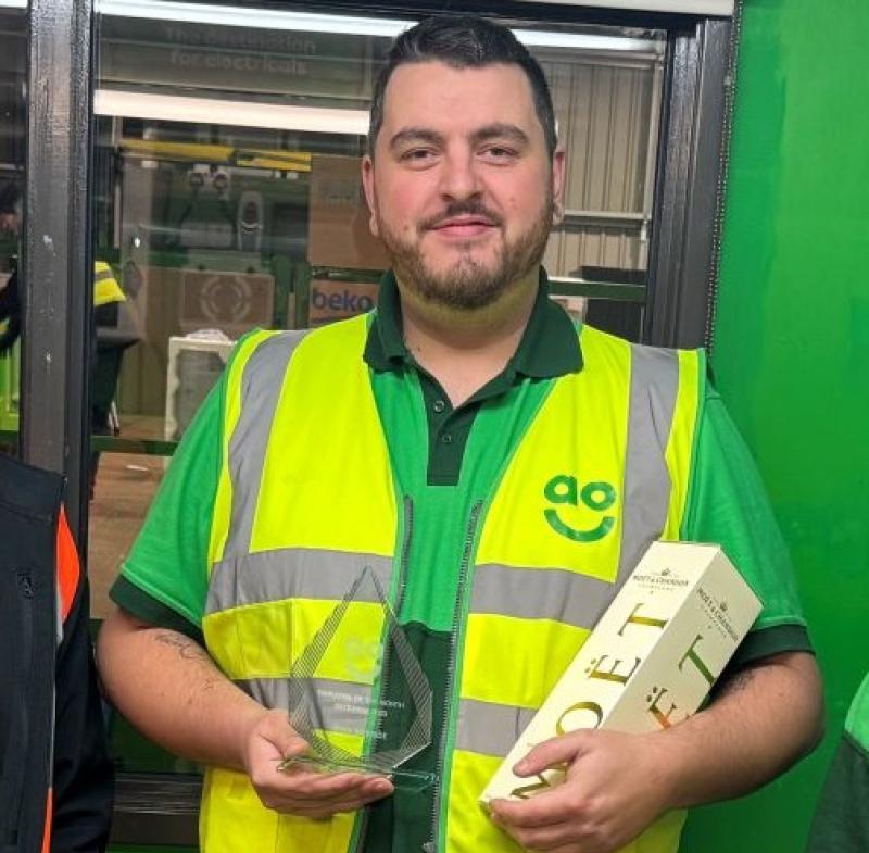 Ryan McBride, 'Delivery Hero of the Year' nominee