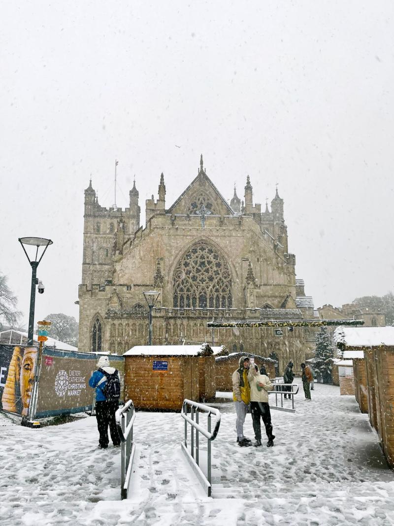 Exeter Cathedral, Image: Ella Foster