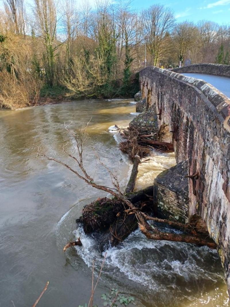 Bridge near Exeter to close for emergency debris removal